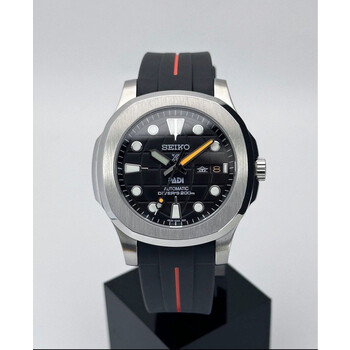 Custom Seiko Mod • BlackOrange Globe PADI Nautilus • 42mm
